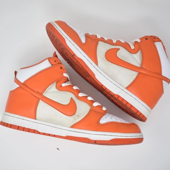 2009 Nike Dunk High “Orange Blaze”